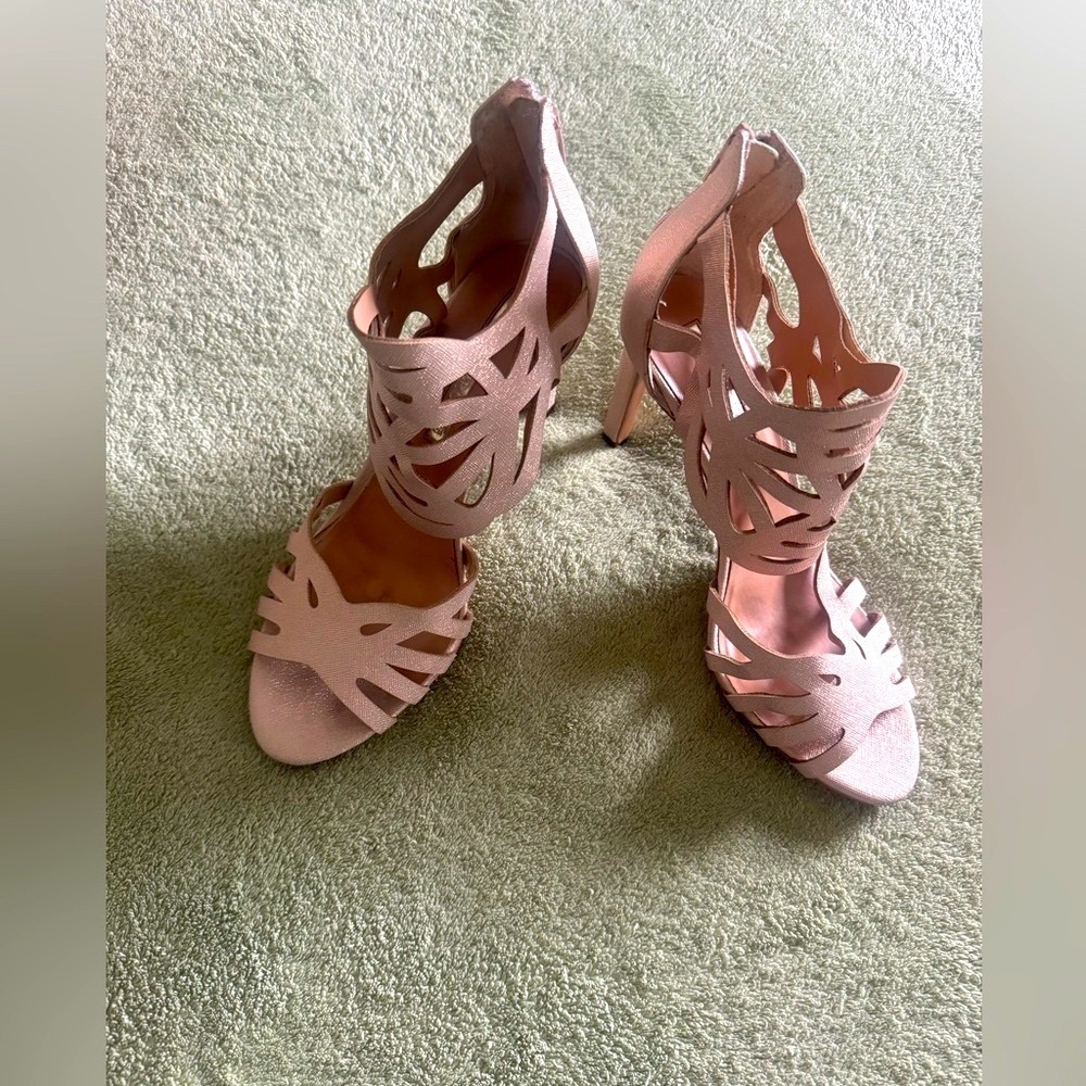 Audrey Brooks Rose Gold Heels
Audrey Brooke